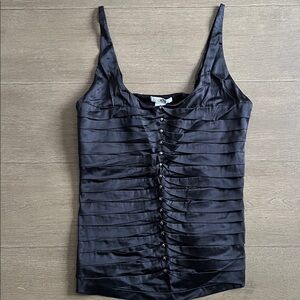 Cache Black Tank Top / Camisole